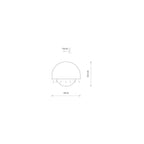 Nowodvorski Lampa CABO LED 10W 220-230 50/60 IP54 - Aluminium lakierowane - Beżowy 11805