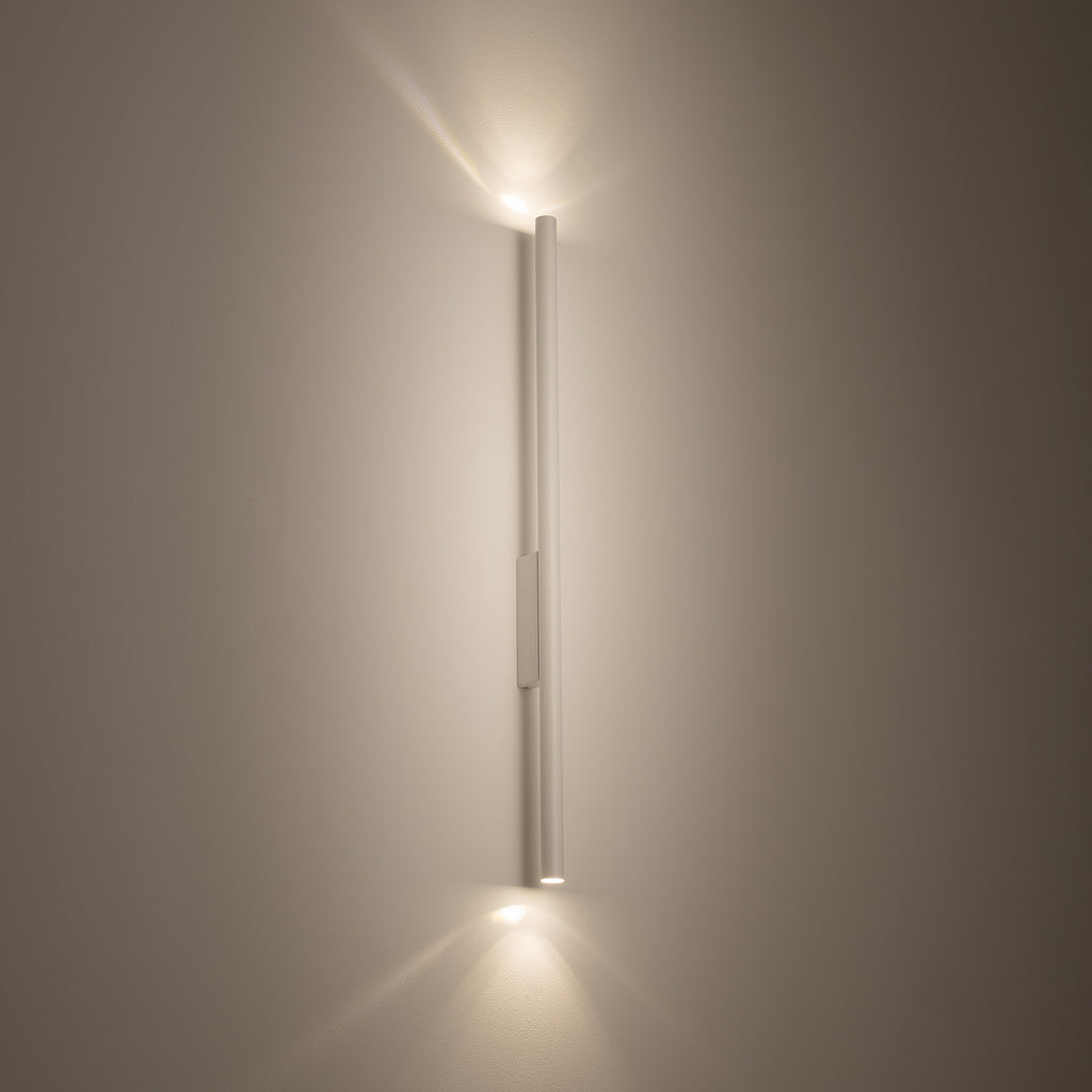 Nowodvorski Kinkiet LASER WALL L 10W only LED 220-230 50/60 - Stal lakierowana - Biały 11813