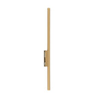 Nowodvorski Kinkiet LASER WALL L 10W only LED 220-230 50/60 - Stal lakierowana - Satynowy złoty 11814