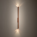 Nowodvorski Kinkiet LASER WALL L 10W only LED 220-230 50/60 - Stal lakierowana - Satynowa miedź 11815