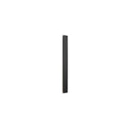 Nowodvorski Kinkiet COMMA LED S 19W 220-230 50/60 - Stal lakierowana - Czarny 11876