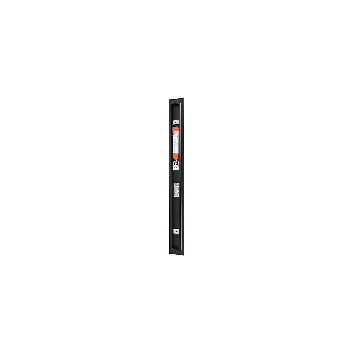 Nowodvorski Kinkiet COMMA LED S 19W 220-230 50/60 - Stal lakierowana - Czarny 11876