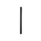 Nowodvorski Kinkiet COMMA LED M 25W 220-230 50/60 - Stal lakierowana - Czarny 11877