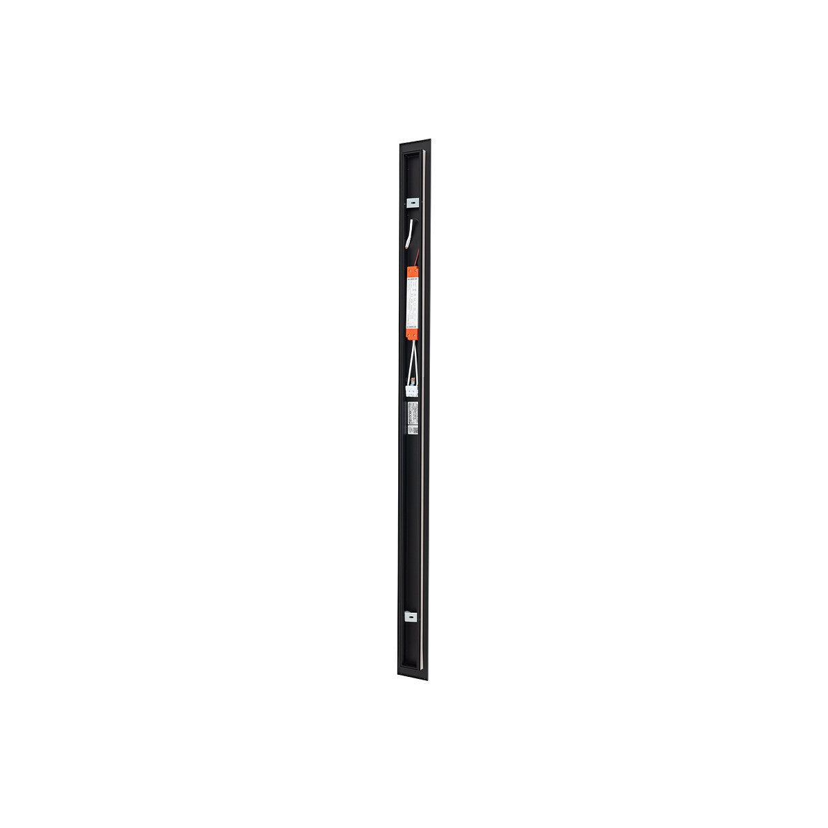 Nowodvorski Kinkiet COMMA LED M 25W 220-230 50/60 - Stal lakierowana - Czarny 11877