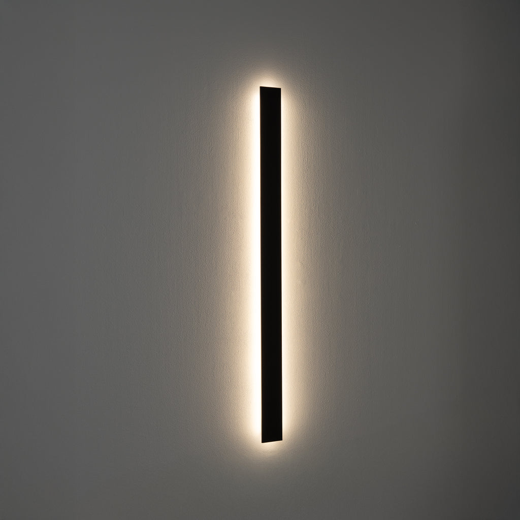 Nowodvorski Kinkiet COMMA LED M 25W 220-230 50/60 - Stal lakierowana - Czarny 11877