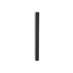 Nowodvorski Kinkiet COMMA LED M 25W 220-230 50/60 - Stal lakierowana - Czarny 11877