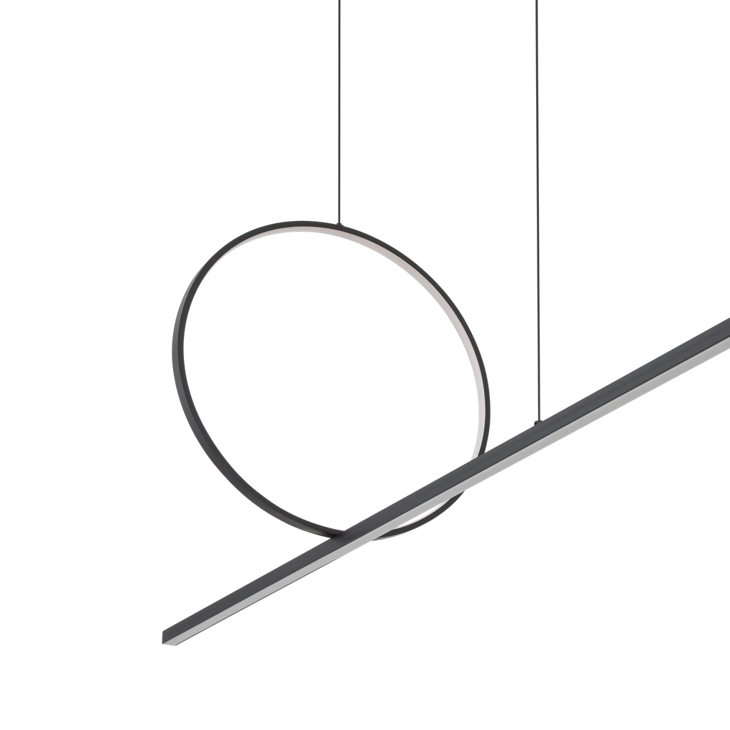 Nowodvorski Lampa liniowa sufitowa LINEO LED 39W 220-230 50/60 - Aluminium lakierowane - Czarny 11879