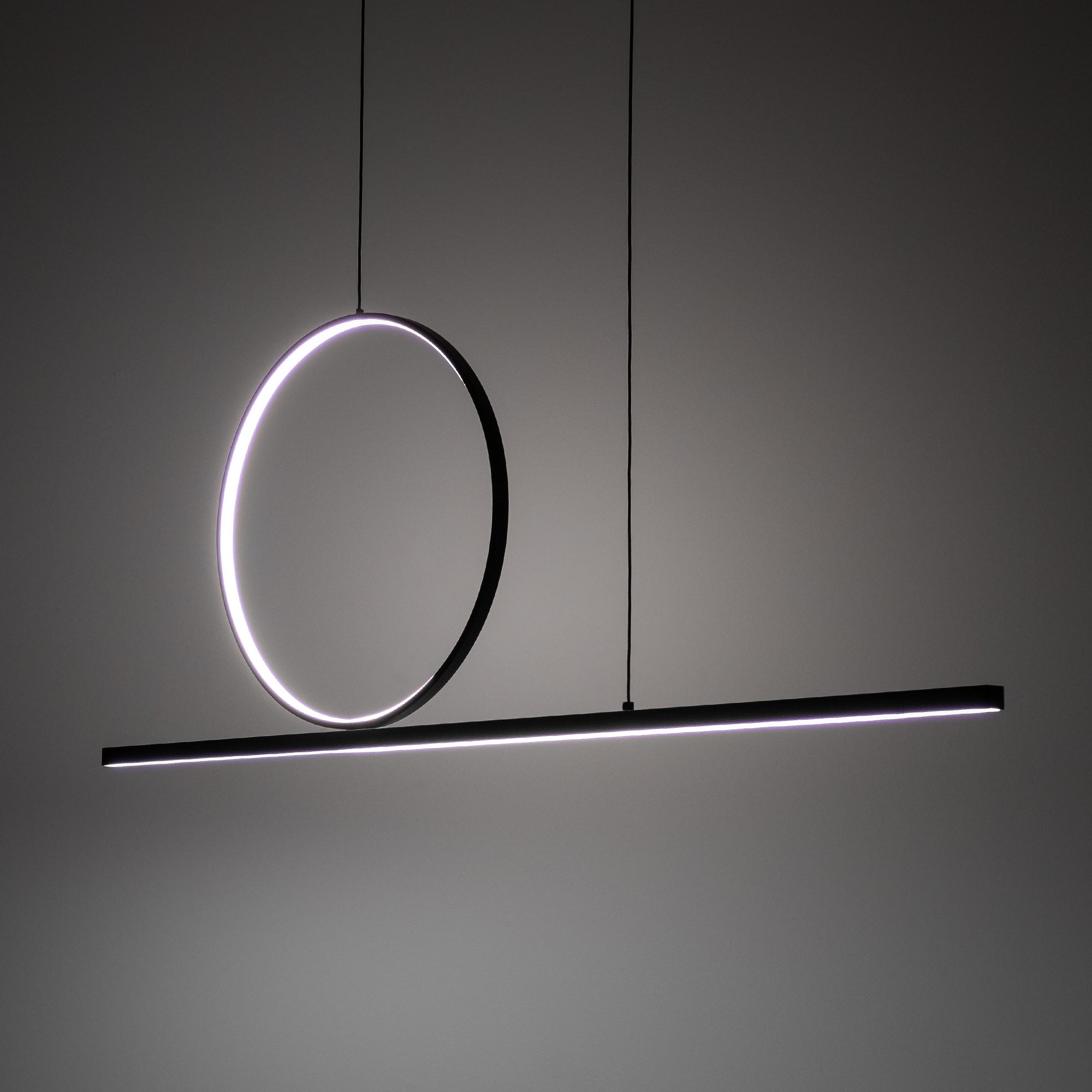 Nowodvorski Lampa liniowa sufitowa LINEO LED 39W 220-230 50/60 - Aluminium lakierowane - Czarny 11879