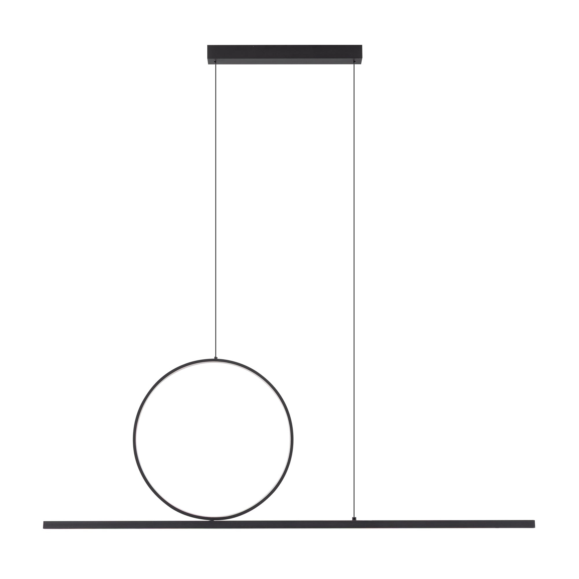 Nowodvorski Lampa liniowa sufitowa LINEO LED 39W 220-230 50/60 - Aluminium lakierowane - Czarny 11879