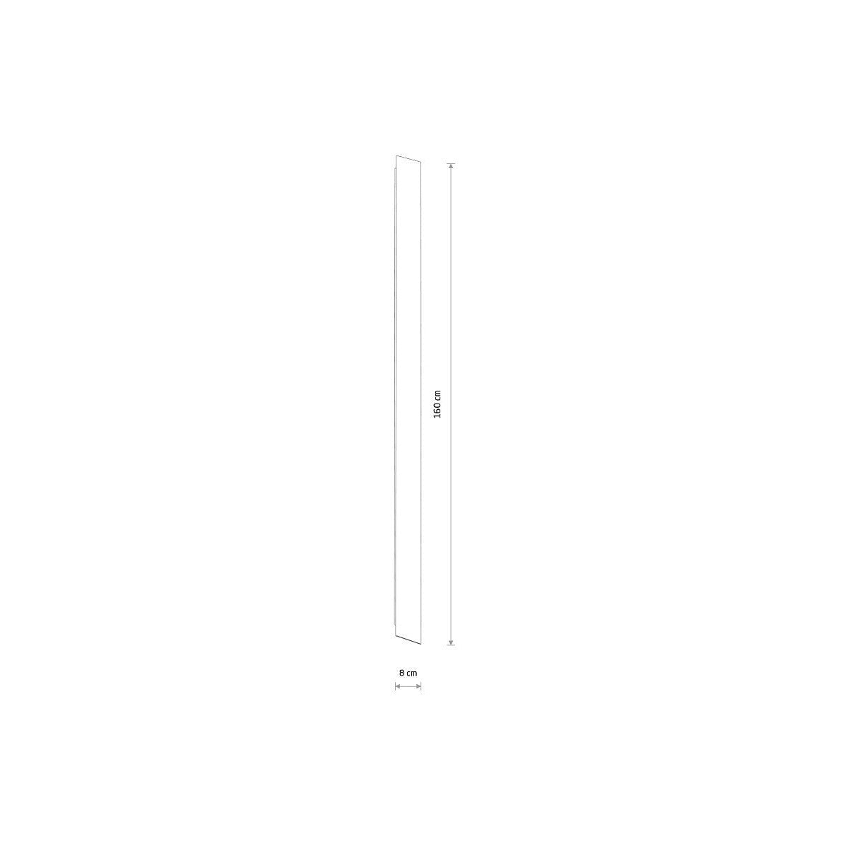 Nowodvorski Kinkiet COMMA LED L 34W 220-230 50/60 - Stal lakierowana - Biały 11882