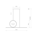 Nowodvorski Lampa liniowa sufitowa LINEO LED 39W 220-230 50/60 - Aluminium lakierowane - Biały 11885