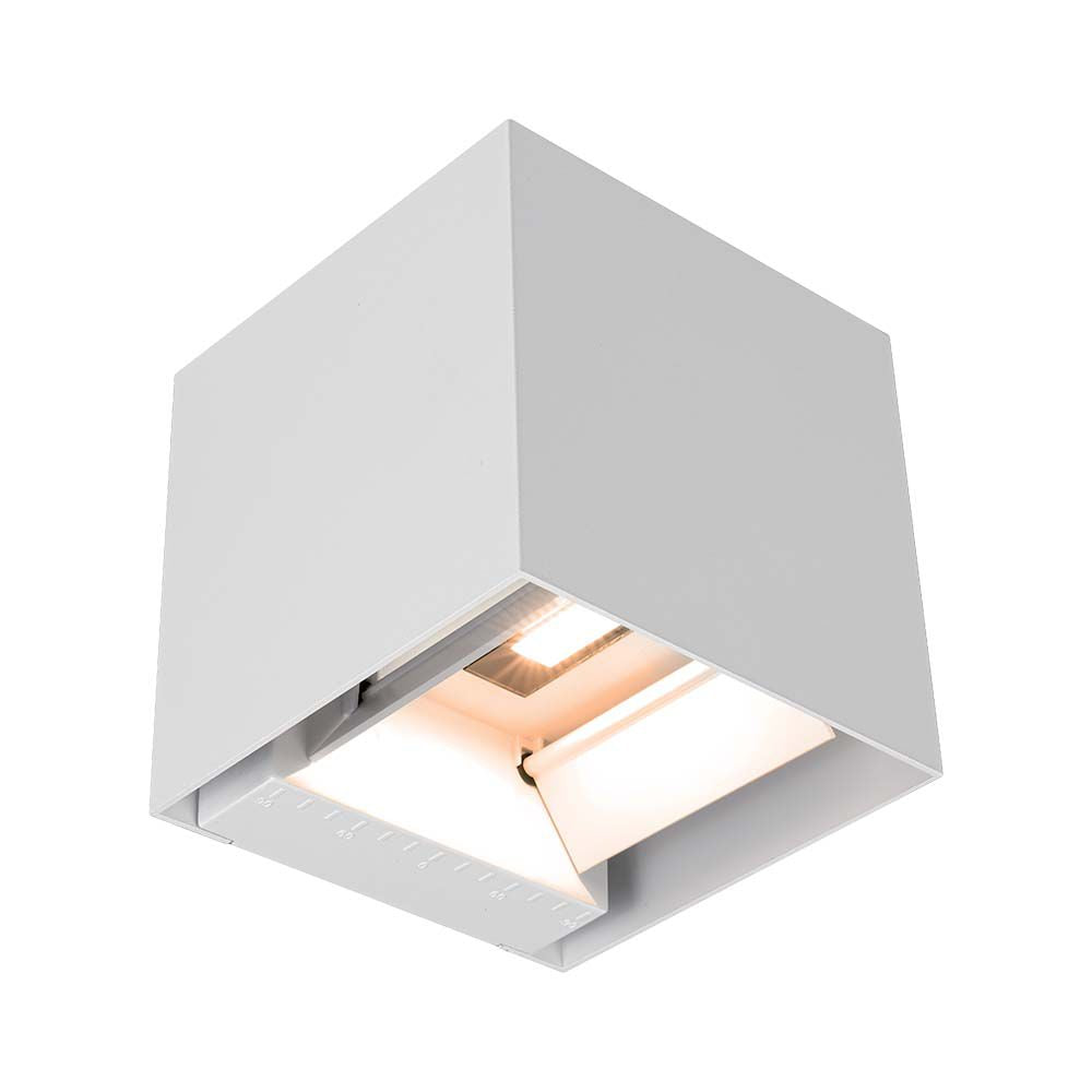 9W Lampa ogrodowa LED / Bateria: Li-ion2600mA / Barwa: 3000K / Obudowa: Biały