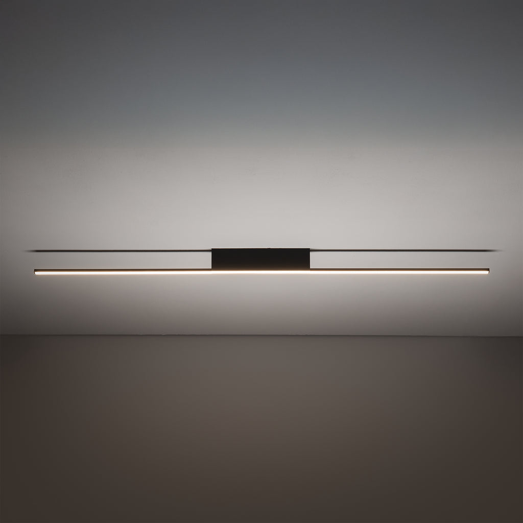 Nowodvorski Lampa liniowa sufitowa GIAVELLOTTO LED M 25W 220-230 50/60 - Stal lakierowana - Czarny 11887