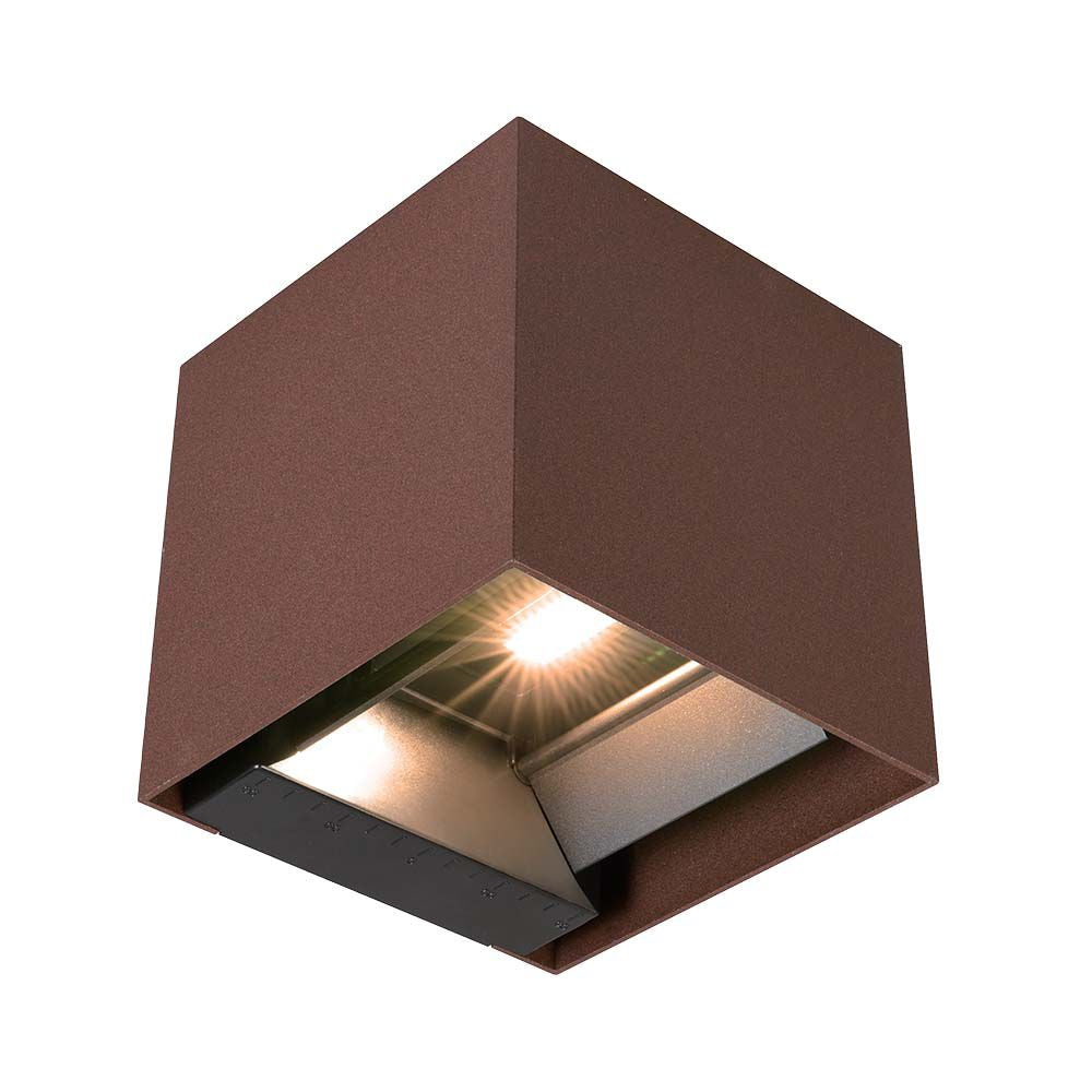 9W Lampa ogrodowa LED / Bateria: Li-ion2600mA / Barwa: 4000K / Obudowa: Brązowa