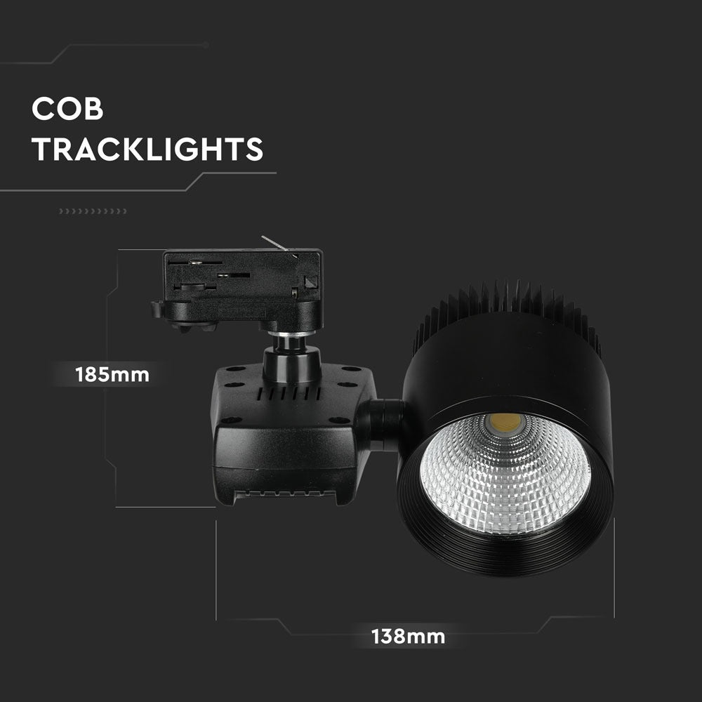 40W Lampa LED na szynoprzewód / Barwa:5000K