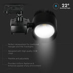 40W Lampa LED na szynoprzewód / Barwa:5000K