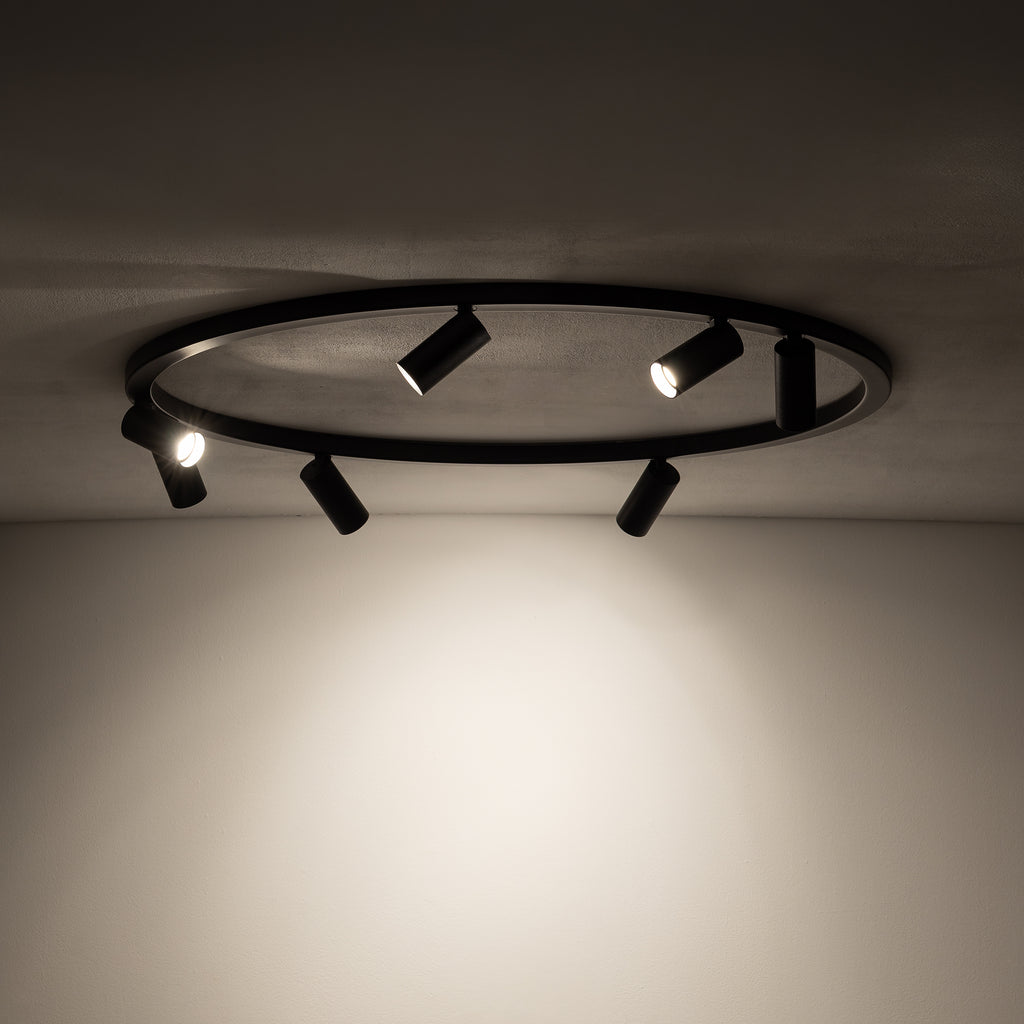 Nowodvorski Reflektorek / Spot FOURTY  ROUND 10W only LED 220-230 50/60 - Aluminium lakierowane - Czarny 11944