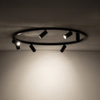 Nowodvorski Reflektorek / Spot FOURTY  ROUND 10W only LED 220-230 50/60 - Aluminium lakierowane - Czarny 11944