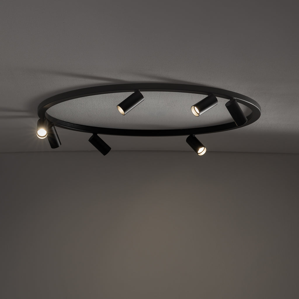 Nowodvorski Reflektorek / Spot FOURTY  ROUND 10W only LED 220-230 50/60 - Aluminium lakierowane - Czarny 11944