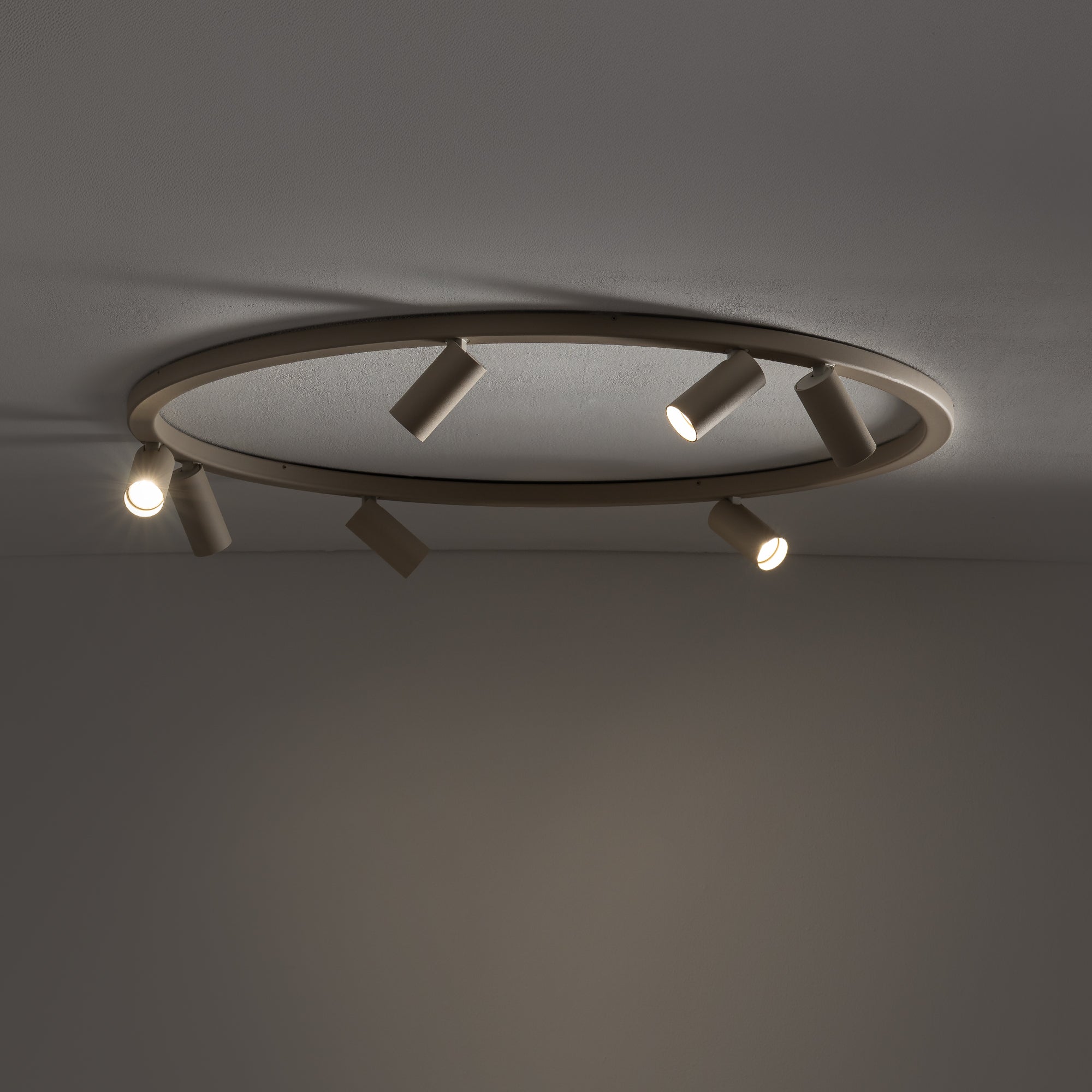Nowodvorski Reflektorek / Spot FOURTY ROUND 10W only LED 220-230 50/60 - Aluminium lakierowane - Beżowy 11948
