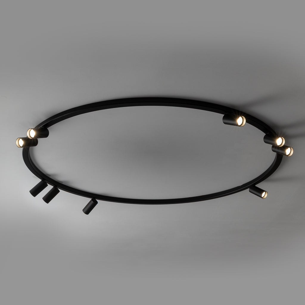 Nowodvorski Reflektorek / Spot FOURTY  ROUND 10W only LED 220-230 50/60 - Aluminium lakierowane - Czarny 11950