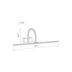 Nowodvorski Kinkiet ARTLINE LED 6W 220-230 50/60 - Aluminium lakierowane - Biały 11956