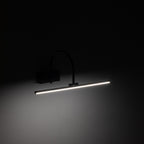 Nowodvorski Kinkiet ARTLINE LED 4W 220-230 50/60 - Aluminium lakierowane - Czarny 11957
