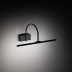 Nowodvorski Kinkiet ARTLINE LED 4W 220-230 50/60 - Aluminium lakierowane - Czarny 11957