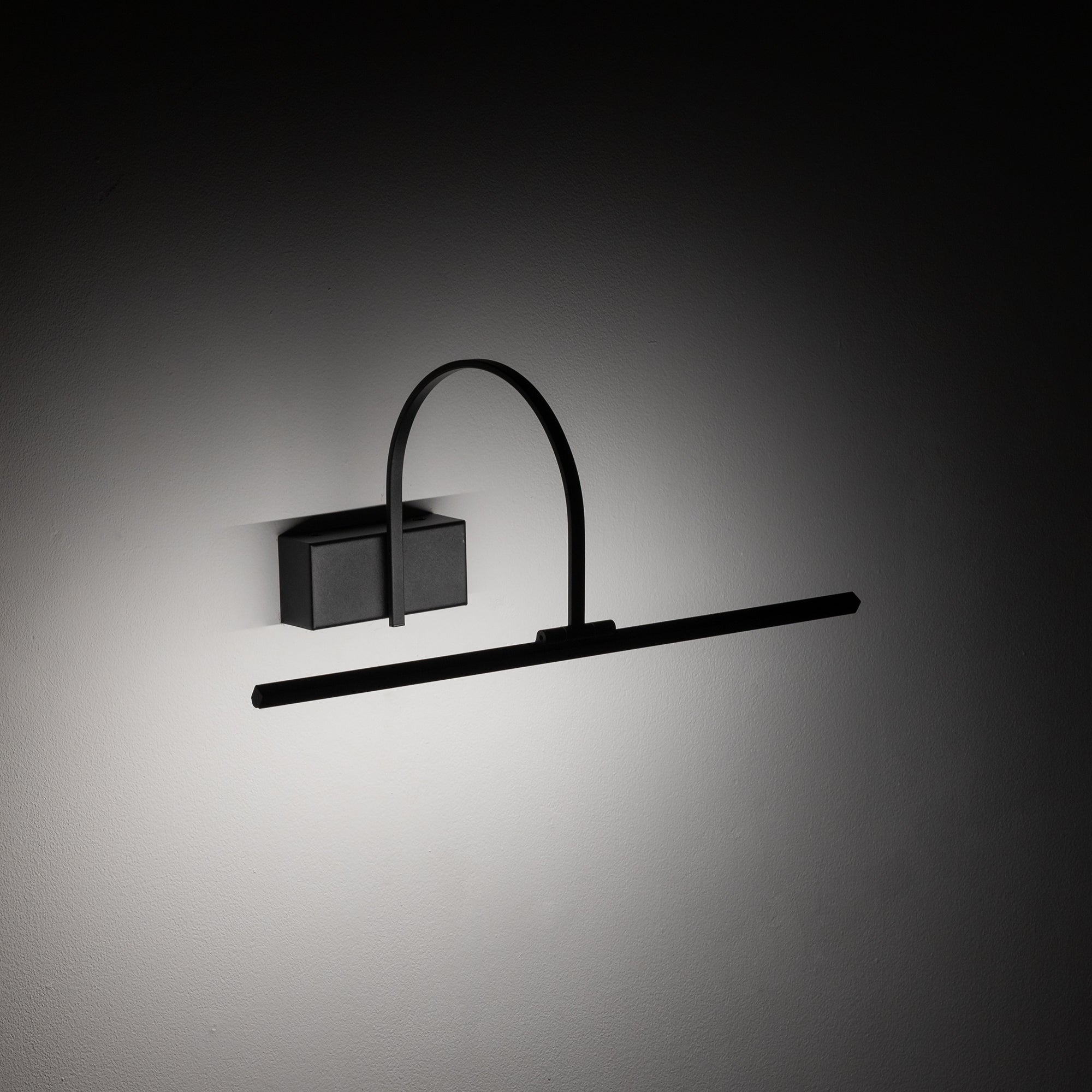 Nowodvorski Kinkiet ARTLINE LED 4W 220-230 50/60 - Aluminium lakierowane - Czarny 11957