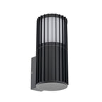 Nowodvorski Lampa ścienna natynkowa SHIRA max 25 only LED 220-230 50/60 IP54 - Aluminium lakierowane - Czarny 11962