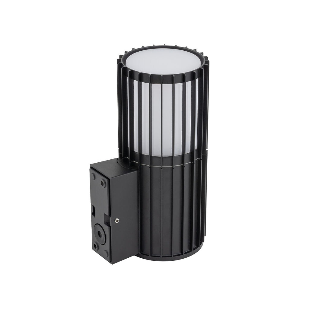 Nowodvorski Lampa ścienna natynkowa SHIRA max 25 only LED 220-230 50/60 IP54 - Aluminium lakierowane - Czarny 11962