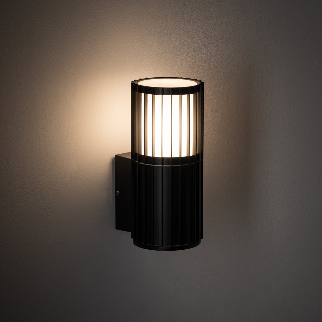 Nowodvorski Lampa ścienna natynkowa SHIRA max 25 only LED 220-230 50/60 IP54 - Aluminium lakierowane - Czarny 11962