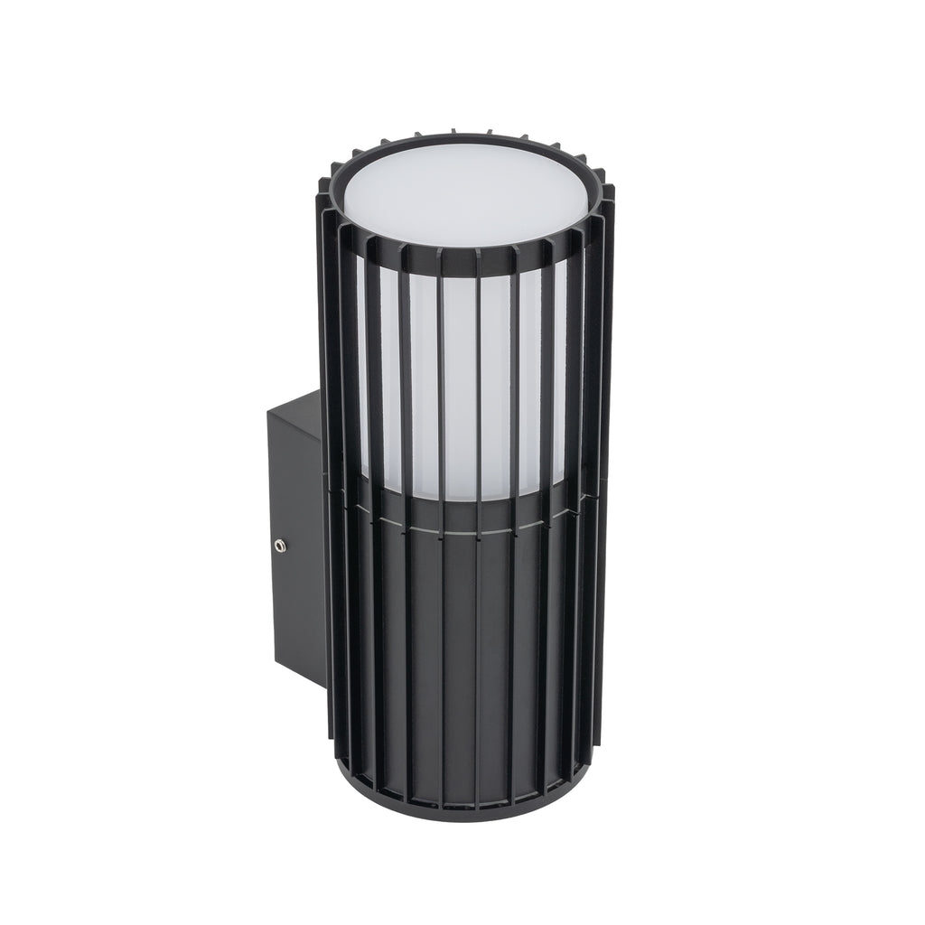Nowodvorski Lampa ścienna natynkowa SHIRA max 25 only LED 220-230 50/60 IP54 - Aluminium lakierowane - Czarny 11962
