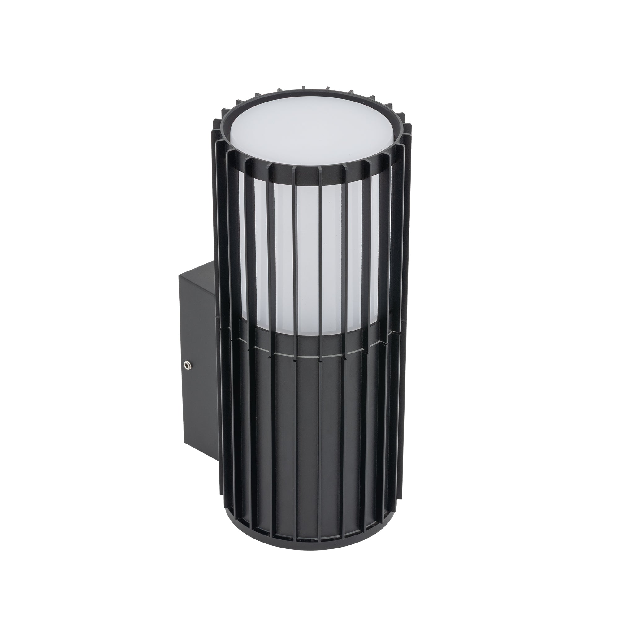 Nowodvorski Lampa ścienna natynkowa SHIRA max 25 only LED 220-230 50/60 IP54 - Aluminium lakierowane - Czarny 11962