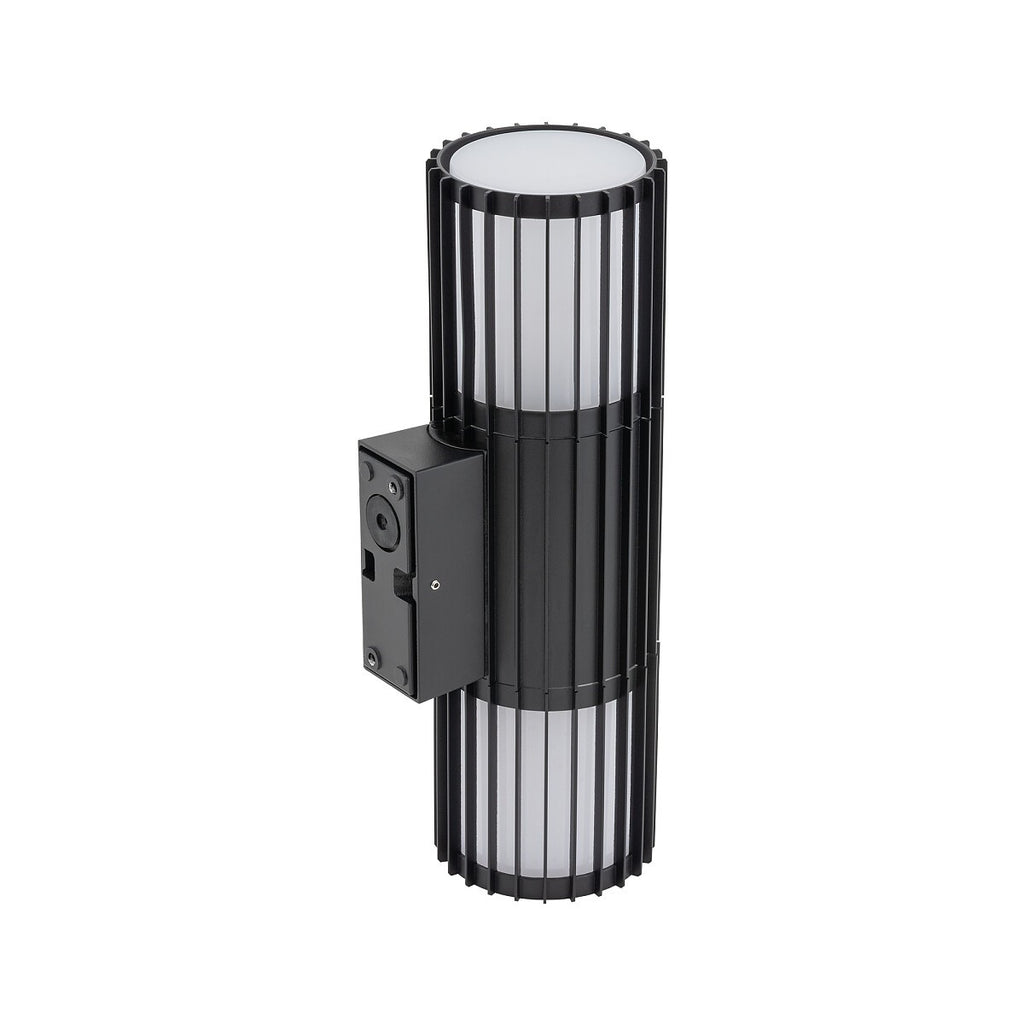 Nowodvorski Lampa ścienna natynkowa SHIRA max 25 only LED 220-230 50/60 IP54 - Aluminium lakierowane - Czarny 11963