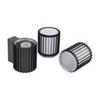 Nowodvorski Lampa ścienna natynkowa SHIRA max 25 only LED 220-230 50/60 IP54 - Aluminium lakierowane - Czarny 11963