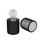 Nowodvorski Plafon SHIRA max 25 only LED 220-230 50/60 IP54 - Aluminium lakierowane - Czarny 11964