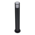 Nowodvorski Lampa stojąca SHIRA max 25 only LED 220-230 50/60 IP54 - Aluminium lakierowane - Czarny 11965