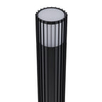 Nowodvorski Lampa stojąca SHIRA max 25 only LED 220-230 50/60 IP54 - Aluminium lakierowane - Czarny 11965
