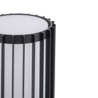 Nowodvorski Lampa stojąca SHIRA max 25 only LED 220-230 50/60 IP54 - Aluminium lakierowane - Czarny 11965