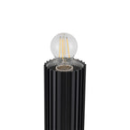Nowodvorski Lampa stojąca SHIRA max 25 only LED 220-230 50/60 IP54 - Aluminium lakierowane - Czarny 11965