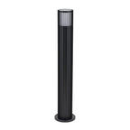 Nowodvorski Lampa stojąca SHIRA max 25 only LED 220-230 50/60 IP54 - Aluminium lakierowane - Czarny 11965