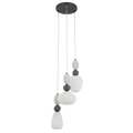 Nowodvorski Lampa wisząca CORALS max 25W 220-230 50/60 - Ceramika - Beżowy 3 punkty świetlne 11975