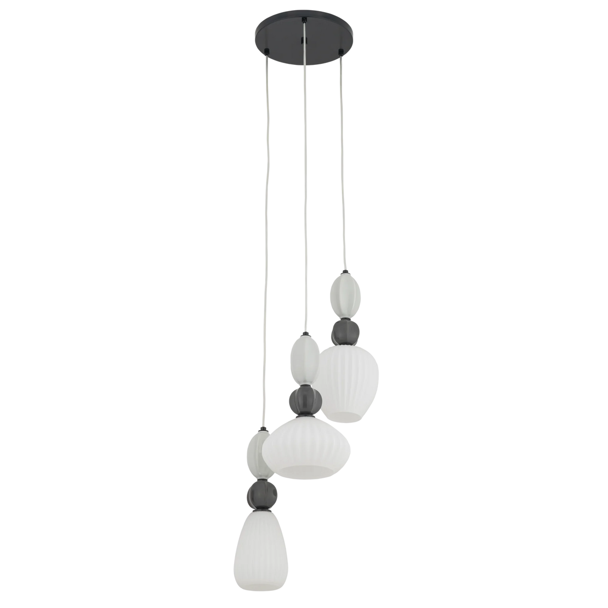Nowodvorski Lampa wisząca CORALS max 25W 220-230 50/60 - Ceramika - Beżowy 3 punkty świetlne 11975