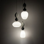 Nowodvorski Lampa wisząca CORALS max 25W 220-230 50/60 - Ceramika - Beżowy 3 punkty świetlne 11975