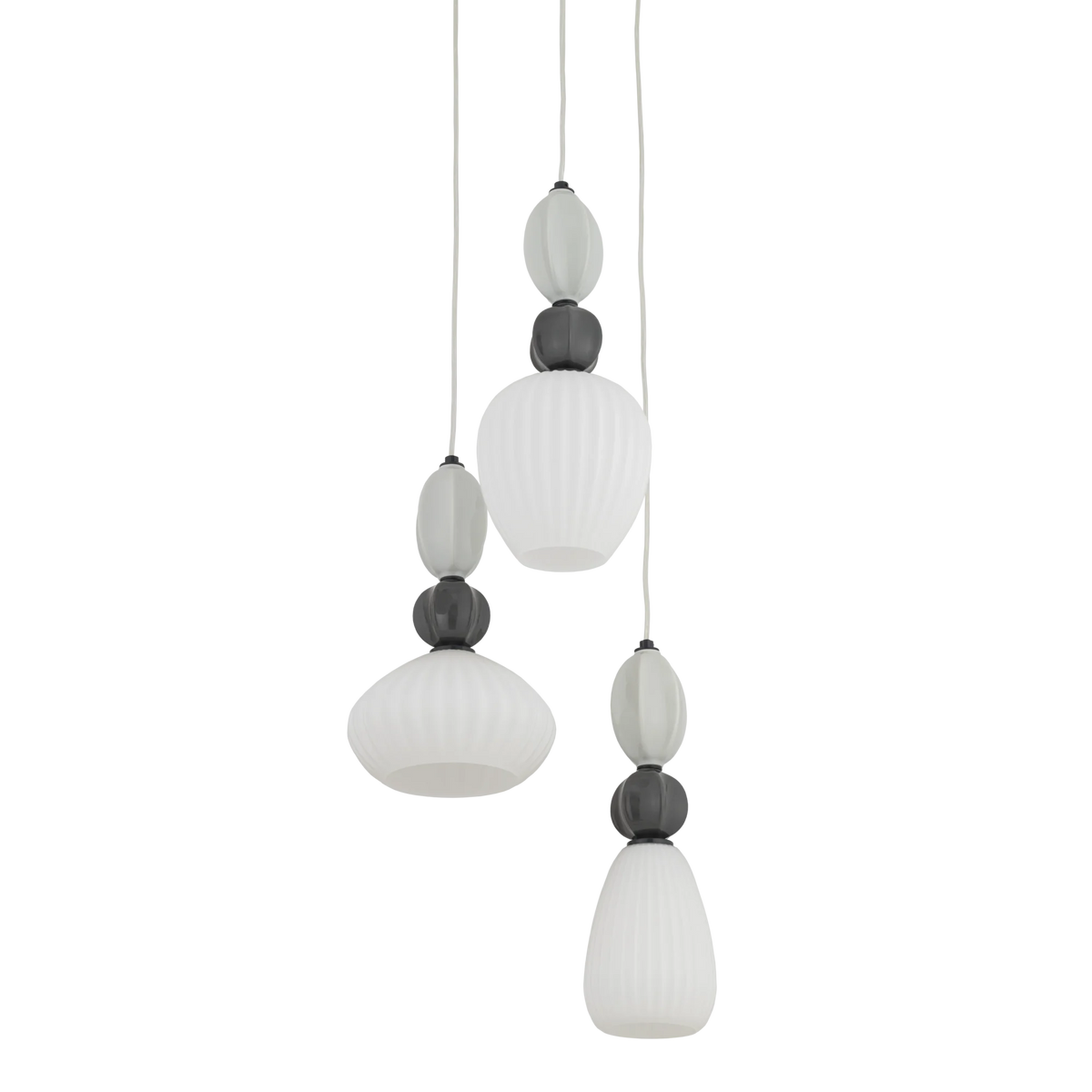 Nowodvorski Lampa wisząca CORALS max 25W 220-230 50/60 - Ceramika - Beżowy 3 punkty świetlne 11975