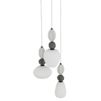 Nowodvorski Lampa wisząca CORALS max 25W 220-230 50/60 - Ceramika - Beżowy 3 punkty świetlne 11975