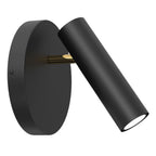 kinkiet/spot round Axion black/gold 1xGU10