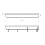 Nowodvorski Puszka CAMELEON CANOPY C 780 25W only LED 220-230 50/60 - Stal lakierowana - Beżowy 12065