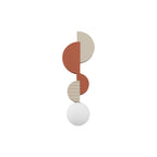 Nowodvorski Klosz / Oprawa CAMELEON DROPS COLOR A - MDF - Terakota 12113